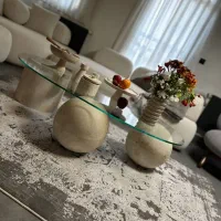 جلو مبلی سه گوی توپ سنگی جلو مبلی گوی|مبلمان خانگی و میز عسلی|تهران, شهرک بعثت|دیوار