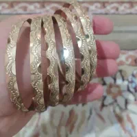 6عدد النگو طلای روس سایز3و4