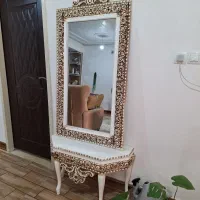 آینه و کنسول|بوفه، ویترین، کنسول|مسجد سلیمان, |دیوار