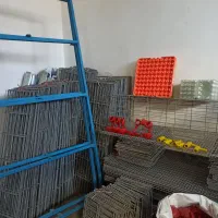 فروش قفس بلدرچین گالوانیزه دوطرفه - کاملاً نو