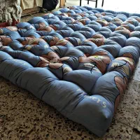 تشک پنبه ای بالشت و تشک دوزی