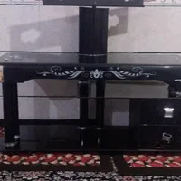 میز تلویزیون شیشه ای