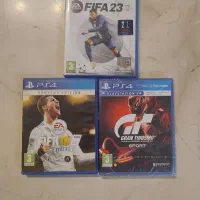 بازی fifa23 و fifa18 و گرن توریسمو vr آکبند
