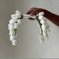 دسته گل عروس|گل مصنوعی|تبریز, |دیوار