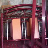 تخت فلزی یک نفره بدون تشک