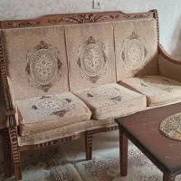 مبل سلطنتی کتیبه ای سالم چوب محکم توافقی|مبلمان خانگی و میز عسلی|اراک, |دیوار