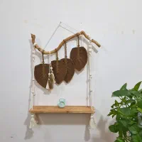 بومریس دیوارکوب مکرومه بافی|صنایع دستی و سایر لوازم تزئینی|مشهد, آزادشهر|دیوار