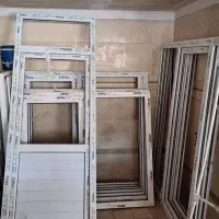 درب ضد سرقت ابنوس درب و پنجره upvc آماده|مصالح و تجهیزات ساختمان|تهران, شهرک هما|دیوار