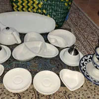 ظروف آشپزخانه و قوری و جا کره ای و تزعینی