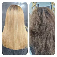اموزش و خدمات احیا و صافی مو و رنگ و لایت