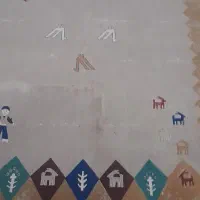 فرش چهار متری وپرده پانچ|فرش|فردیس, نسترن غربی|دیوار