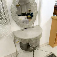 آینه شمعدان و کنسول ملیله|بوفه، ویترین، کنسول|تهران, پرواز|دیوار