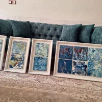 تابلو لته ای کهکشان|تابلو، نقاشی، عکس|نجف‌آباد, حومه نجف آباد|دیوار