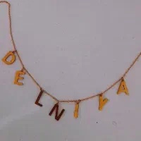 گردن بند با حروف اسم