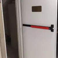 تنظیم وریگلاژ درب ضدحریق.جوشکاری به چهارچوب فرانسه