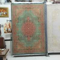 کلکسیون ابریشم قم با اقساط یک ساله|فرش|مشگین شهر, |دیوار