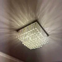 لوستر ریموت دار چند حالته ۴۰*۴۰ و لوستر دیواری