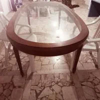 میز نهار خوری 8نفره درحد نو