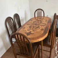 میز ناهارخوری 6 نفره|میز و صندلی غذاخوری|بهشهر, |دیوار