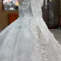 لباس عروس ژورنالی تمام دانتل|لباس|همدان, |دیوار