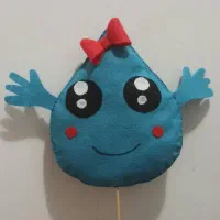 عروسک نمدی ویژه کلاس اولی ها واسه جشن آب