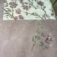 روتختی دونفره نخ ژاکارد آکبند،دو رو،پک کامل