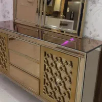 آیینه کنسول نو|بوفه، ویترین، کنسول|فولادشهر, مسکن مهر فولادشهر|دیوار