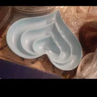 ظرف شکلات خوری رزین مدل قلب وپلوپز