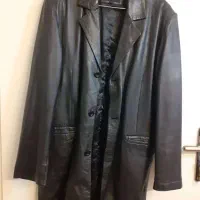 پالتو چرم مشکی