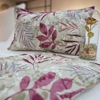 روبالشی زیپ دار طرح دار جفتی