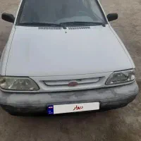 پراید۱۳۱ سفید دوگانه سوز کارخانه