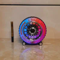 اسپیکر باند اصل مدل ۸۱۸ چراغ دار طرح لاستیک سوگلی|سیستم صوتی خانگی|زنجان, |دیوار