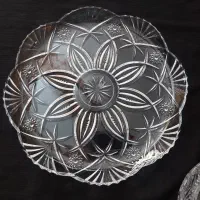 میوه خوری و کاسه و شیرینی خوری کریستال خورشیدی|ظروف سرو و پذیرایی|تهران, صادقیه|دیوار