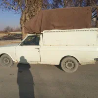 ماشین وانت پیکان شیری