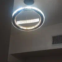 دوعدد لوستر سایز ۸۵ برلیان دوعدد لوستر کهکشانی|لوستر و چراغ آویز|باقرشهر, |دیوار