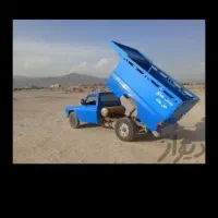 حمل نخاله ماسه و مصالح با نیسان کمپرسی