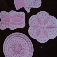 دوخت انواع سرویس عروس و آشپزخانه|سفره، حوله، دستمال آشپزخانه|بابا حیدر, |دیوار