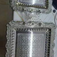 سینی استیل ویتارا دو عددی|ظروف سرو و پذیرایی|تهران, خانی آباد نو شمالی|دیوار