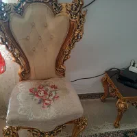 مبل سلطنتی با چوب راش|مبلمان خانگی و میز عسلی|نهاوند, |دیوار