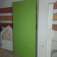 تخت و دراور وکیوم تک نفره سفید دومنظوره