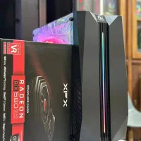 کیس گیمینگ I310100F گرافیک580 رم 16 گیگ آکبند