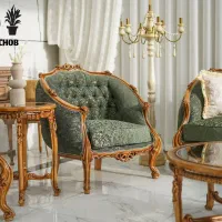 مبلمان کلاسیک سلطنتی زمرد لگنی تضمینی و شرایط چکی|مبلمان خانگی و میز عسلی|ورامین, خیر آباد|دیوار