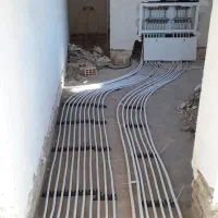 لوله کشی پکیج پنج لایه لوله سفید