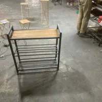 جاکفشی فلزی  (/یه کار بادوام واستخوان دار)/|جاکفشی، کمد، دراور|مشهد, گرجی علیا|دیوار
