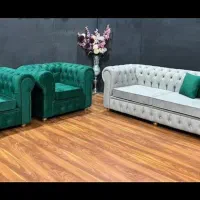 مبلمان اداری مدل سارینا سبز|دفتر کار|تاکستان, |دیوار
