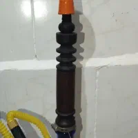 2 عدد قلیون چوب سرخ با یک تنه و شیشه|صنایع دستی و سایر لوازم تزئینی|گنبد کاووس, |دیوار