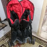 کالسکه دوقلو سالم ومحکم|کالسکه و لوازم جانبی|شیراز, ریاستی|دیوار