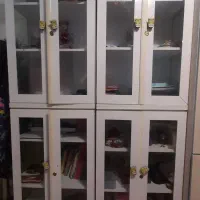 ۲ عدد کتابخانه چوبی شیک