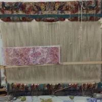 فروش فرش نیمه کاره زرنیم خطیبی