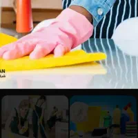 نظافت منزل ساختمان راه پله و....
